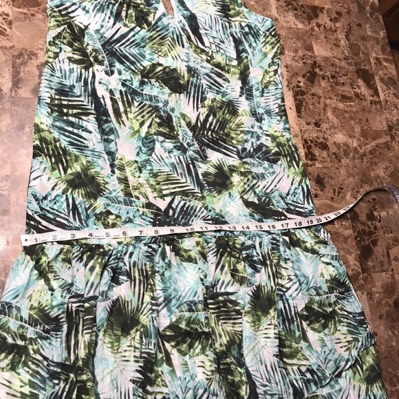 Parker Kansas Asymmetrical Hem Maxi Dress S - Picture 6 of 7